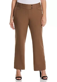 Plus Curvy Fit Bootcut Pants