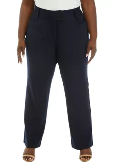Plus Curvy Fit Bootcut Pants