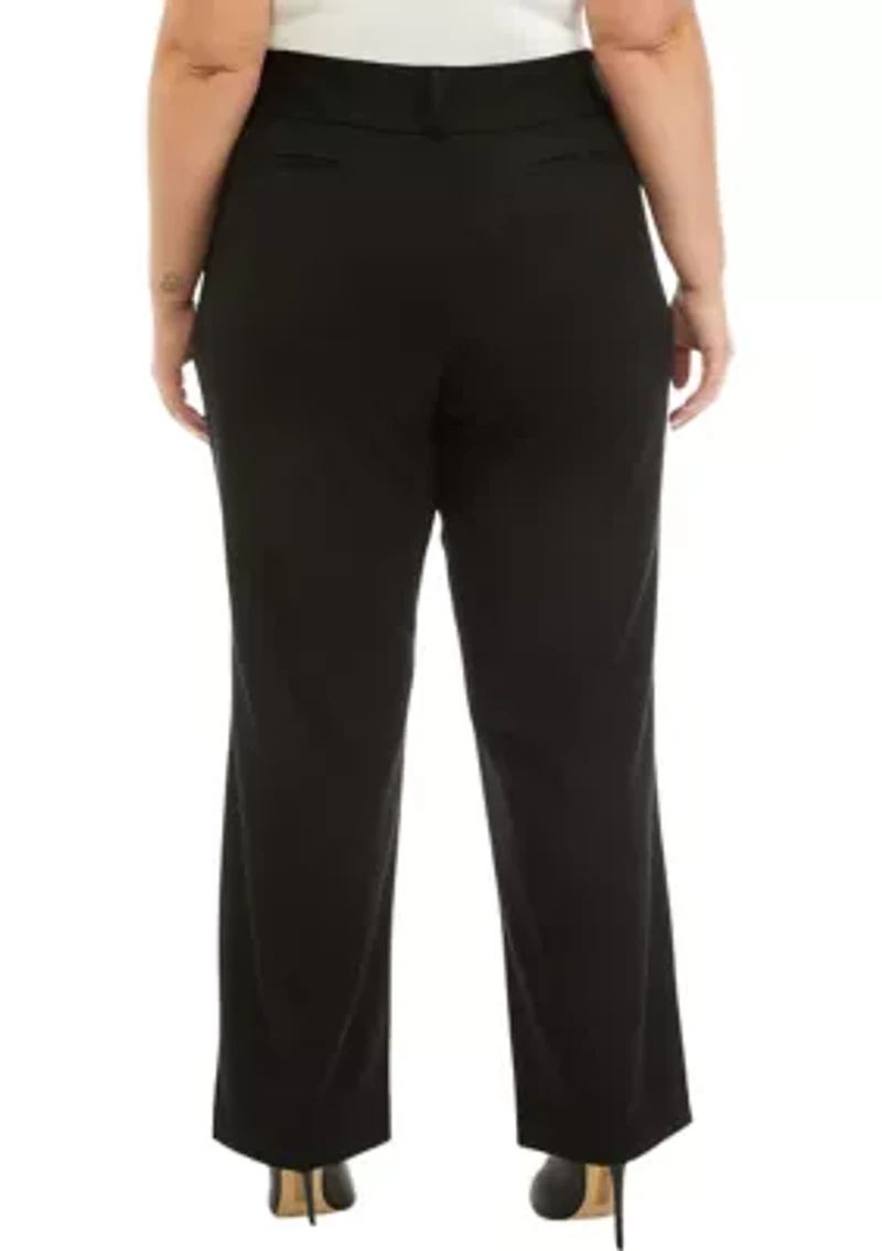 Plus Curvy Fit Bootcut Pants