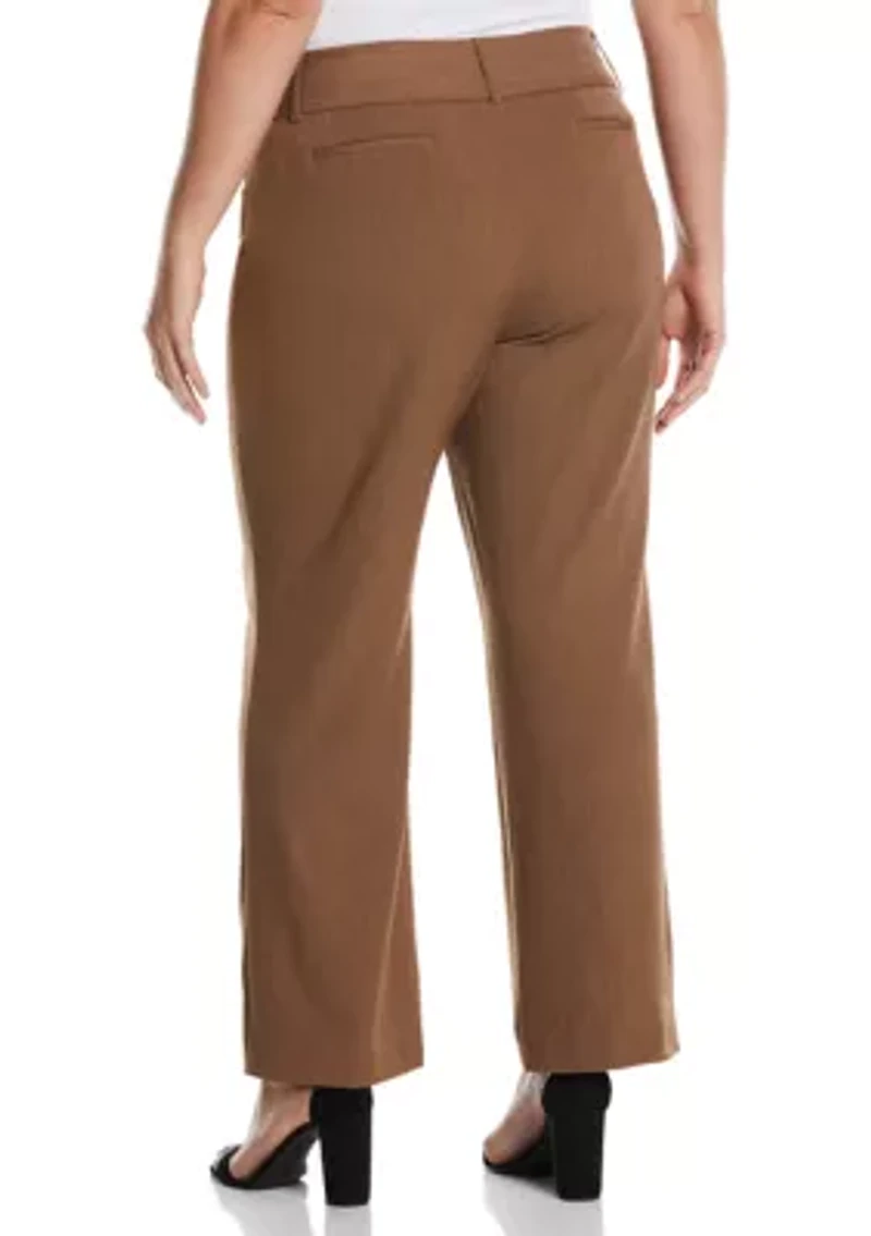 Plus Curvy Fit Bootcut Pants