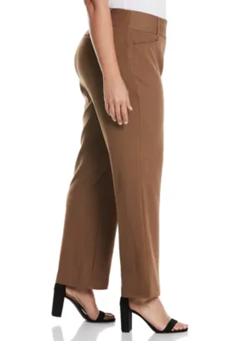 Plus Curvy Fit Bootcut Pants