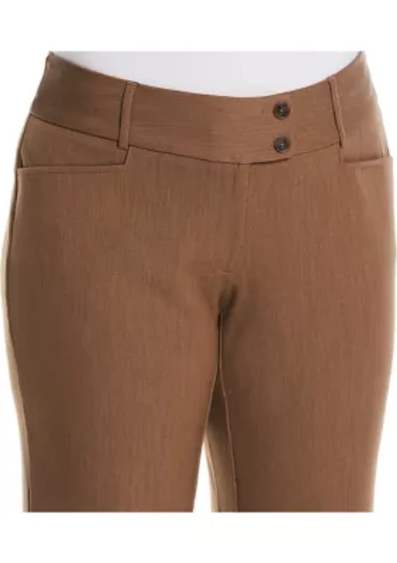 Plus Curvy Fit Bootcut Pants