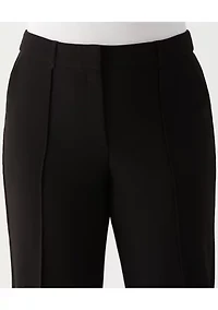 Plus Straight Leg Pintuck Pants