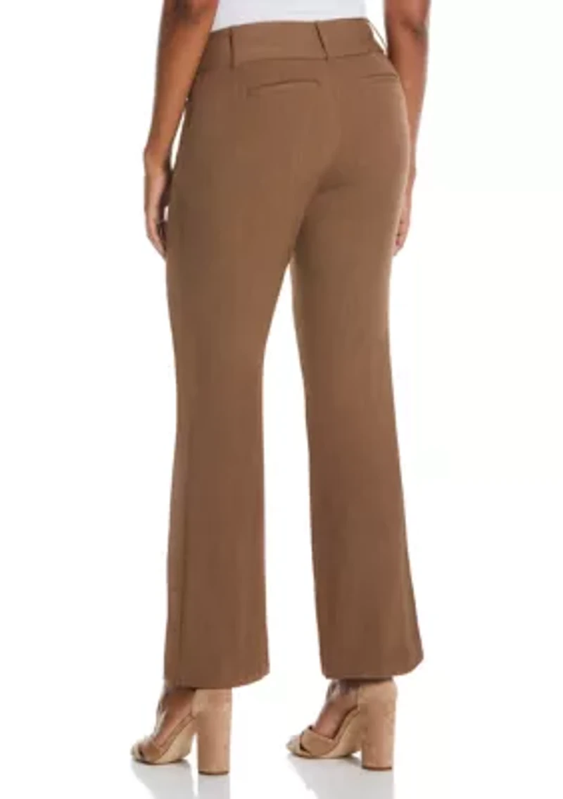 Petite Curvy Fit Bootcut Pants