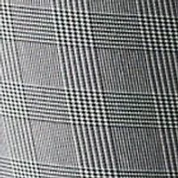 Petite Checkered Pleated Pants with Belt