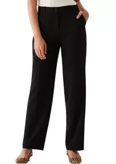 Petite Straight Leg Pants
