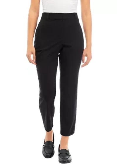 Petite Straight Leg Ankle Pants