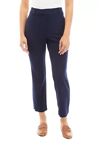 Petite Straight Leg Ankle Pants