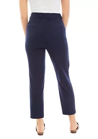 Petite Straight Leg Ankle Pants