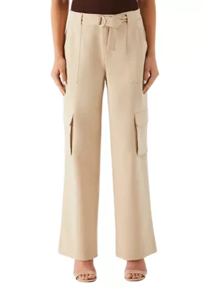 Petite Wide Leg Cargo Pants