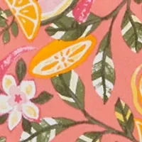 Petite Fruit Print Welt Pocket Skort