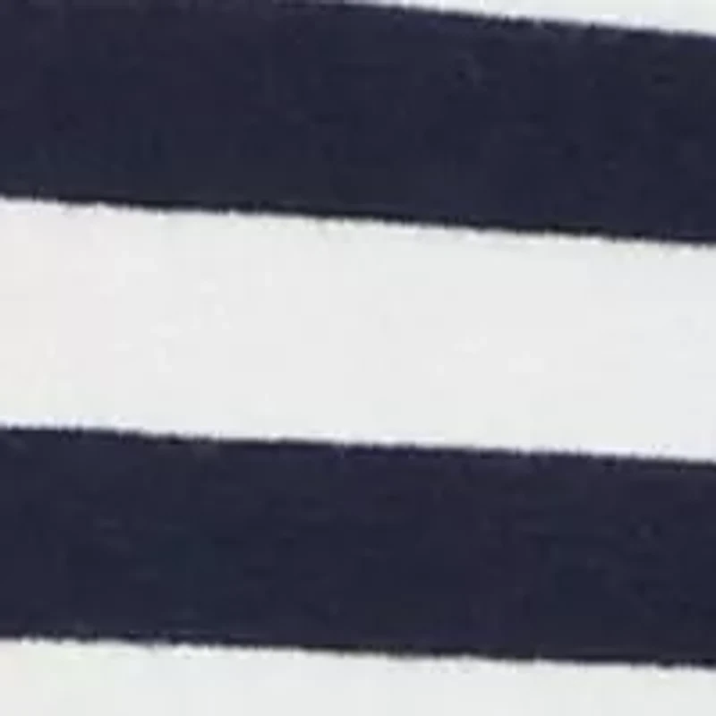 Petite Striped Layered Long Sleeve Sweater