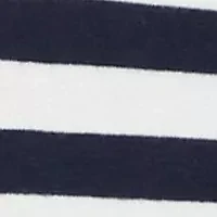 Petite Striped Layered Long Sleeve Sweater