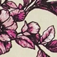 Petite Floral Print Sleeveless Sweater Shell