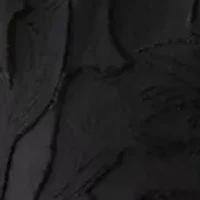 Petite Clip Organza Long Sleeve Blouse