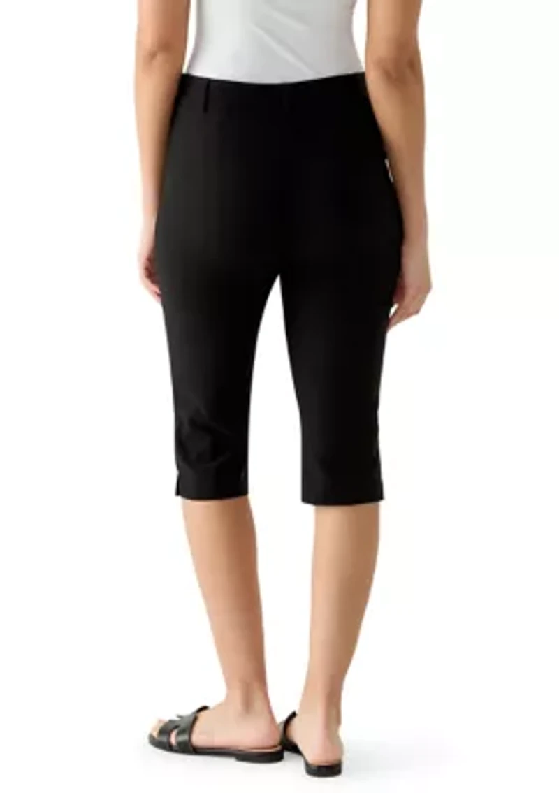 Women's Pull On Skimmer Pants with Rivets