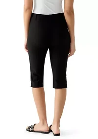 Women's Pull On Skimmer Pants with Rivets