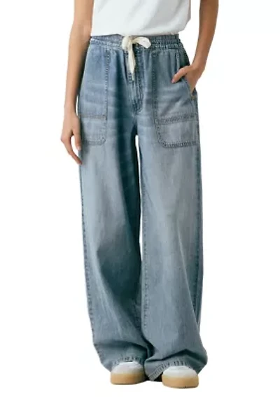 Women's Pull On Drawstring Utility Pants