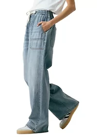 Women's Pull On Drawstring Utility Pants