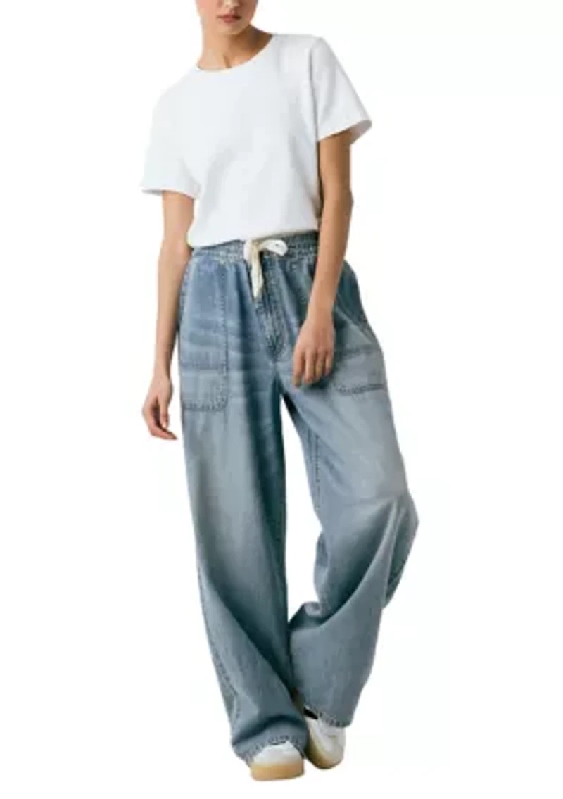 Women's Pull On Drawstring Utility Pants