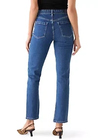 Women's Slim Straight Leg with Slit