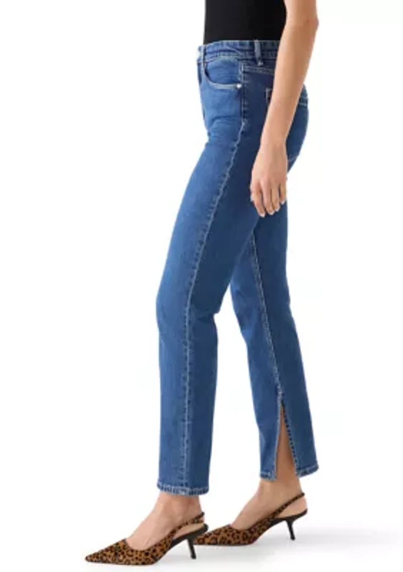 Women's Slim Straight Leg with Slit