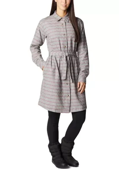 Plus Holly Hideaway™ Flannel Dress