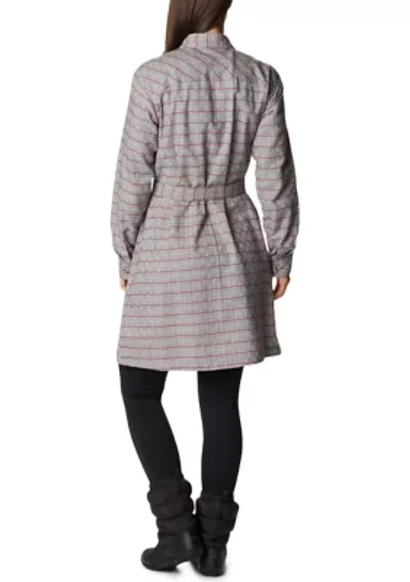 Plus Holly Hideaway™ Flannel Dress