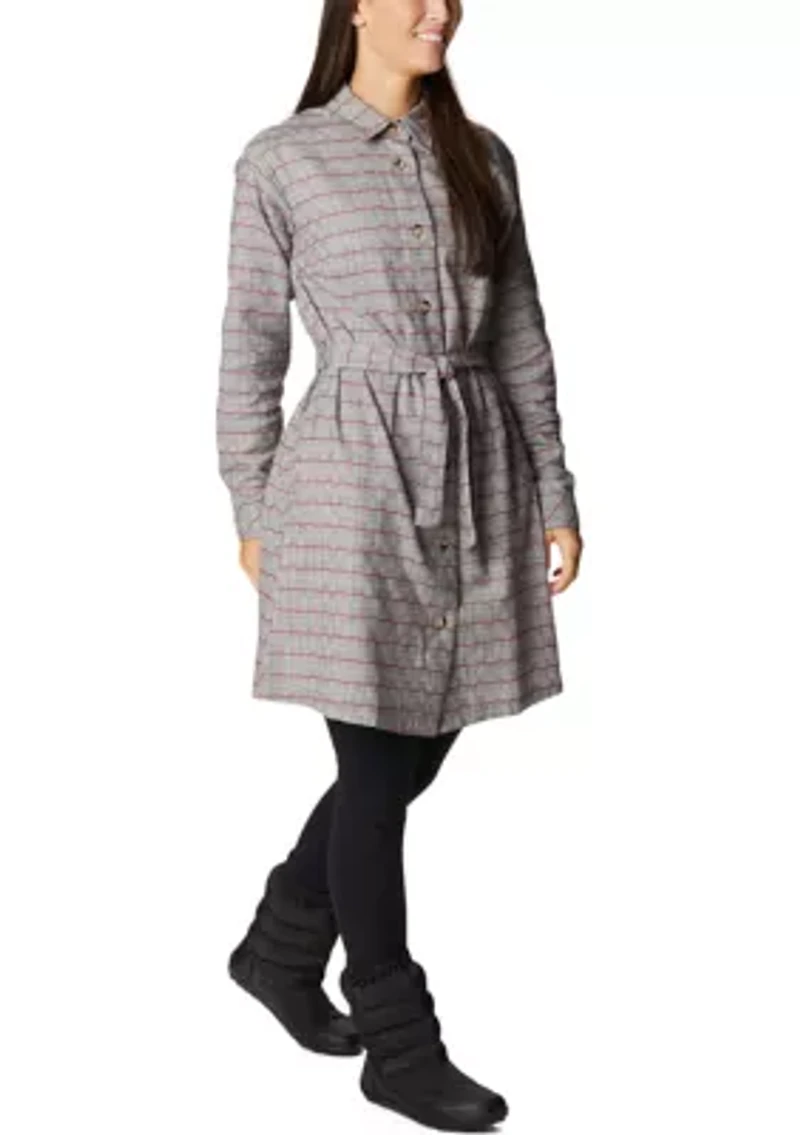 Plus Holly Hideaway™ Flannel Dress