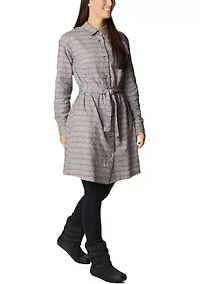 Plus Holly Hideaway™ Flannel Dress