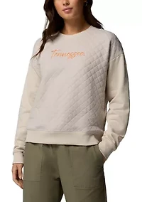 NCAA Quilted Pullover