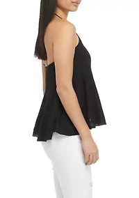 Halter Neck Waffle Tank