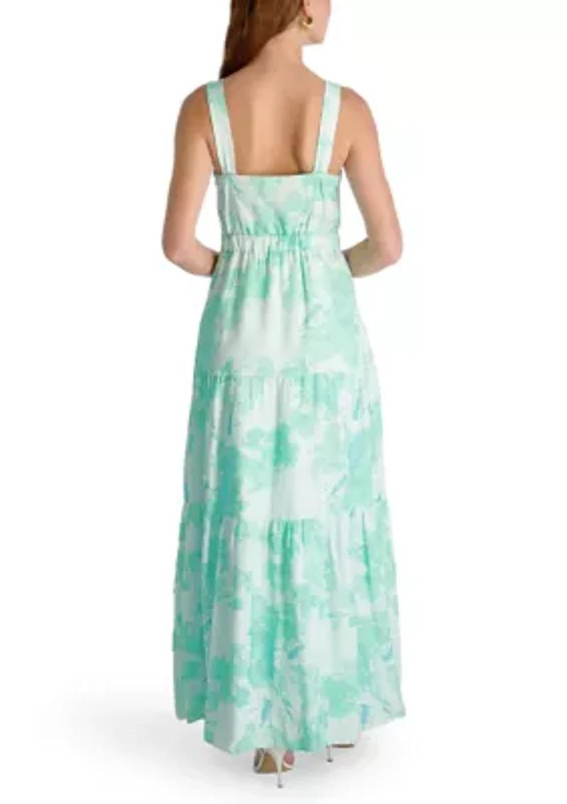 Cooper Linen Sophie Fleur Maxi Dress