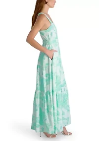 Cooper Linen Sophie Fleur Maxi Dress