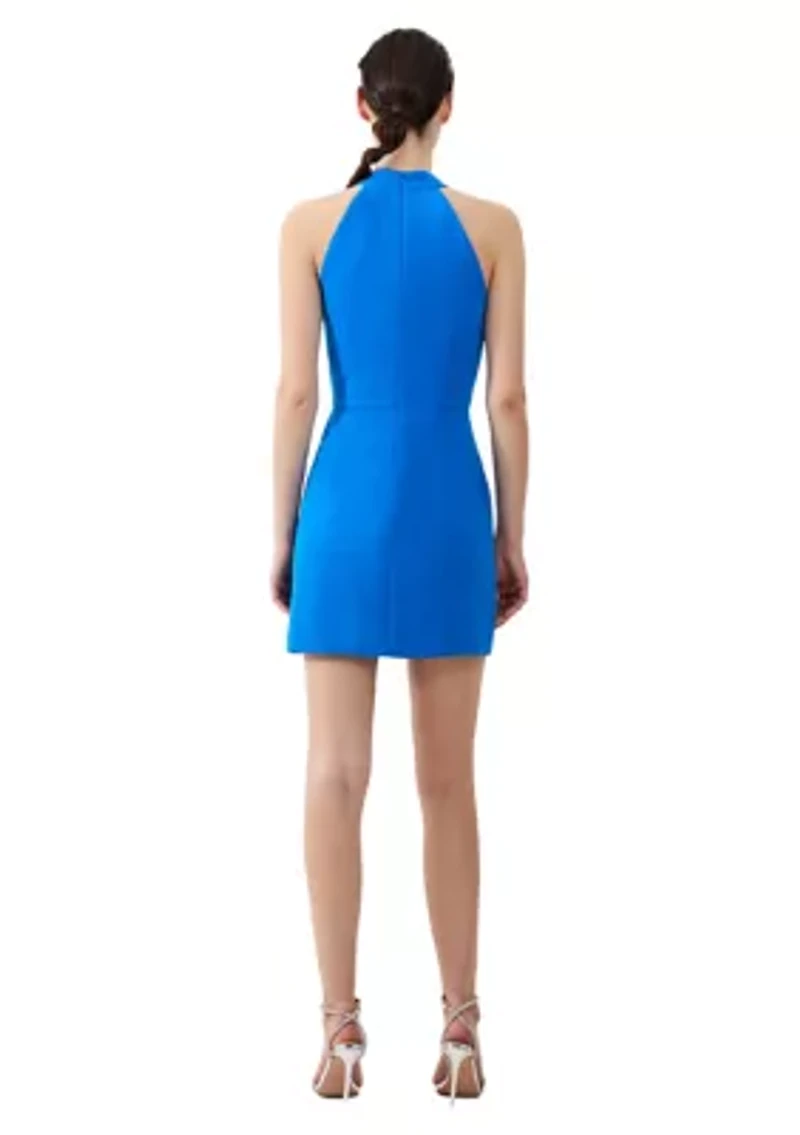 Whisper Racer Neck Dress