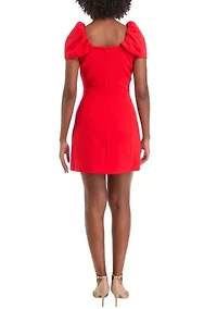 Women's Whisper Gathered Sleeve Dress