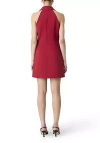 Whisper Halter Blazer Dress