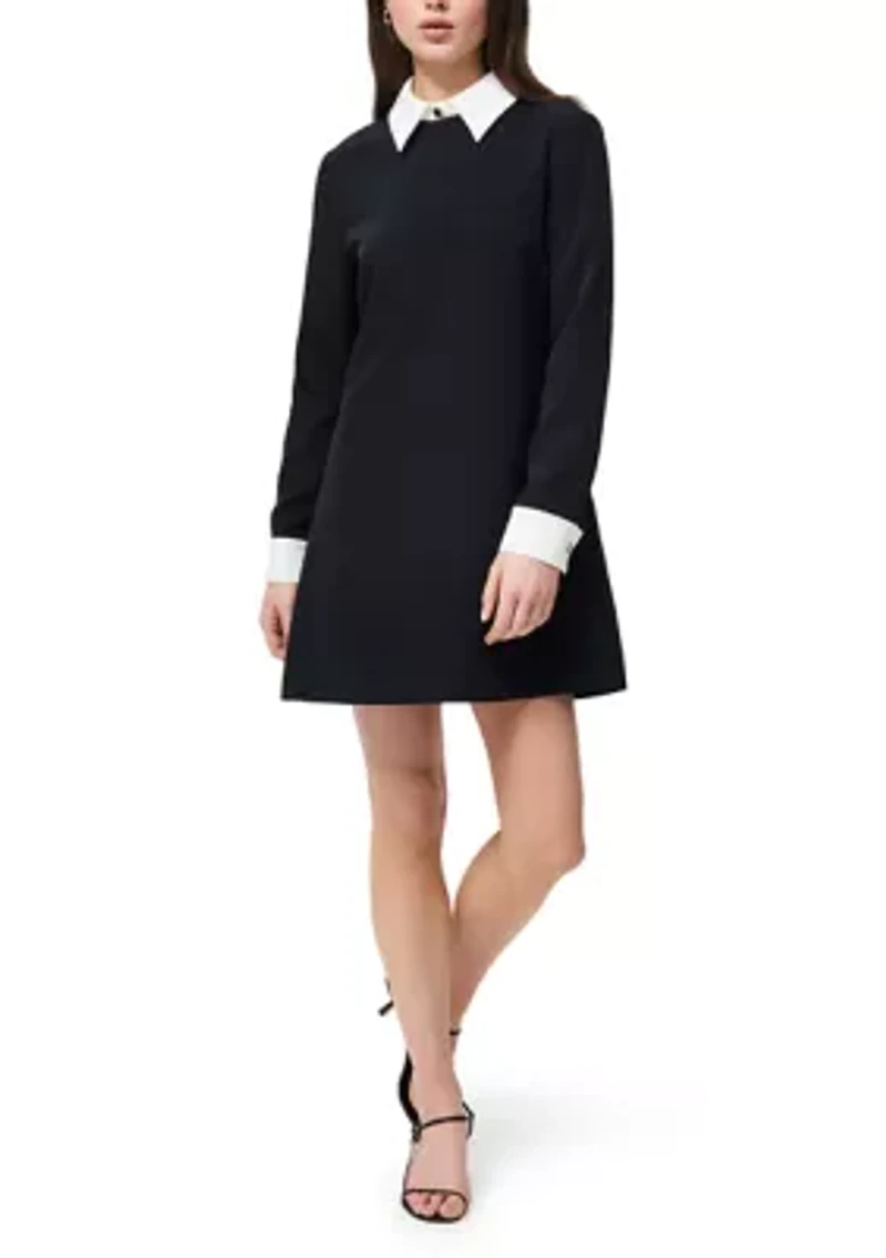 Echo Long Sleeve Collared Neck Dress