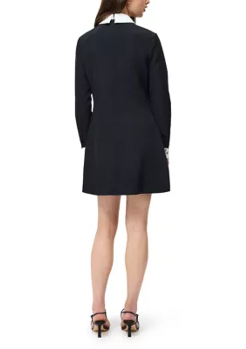 Echo Long Sleeve Collared Neck Dress