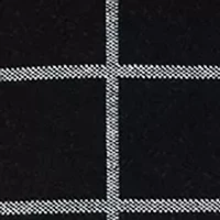 Check Sleeveless Crew Dress