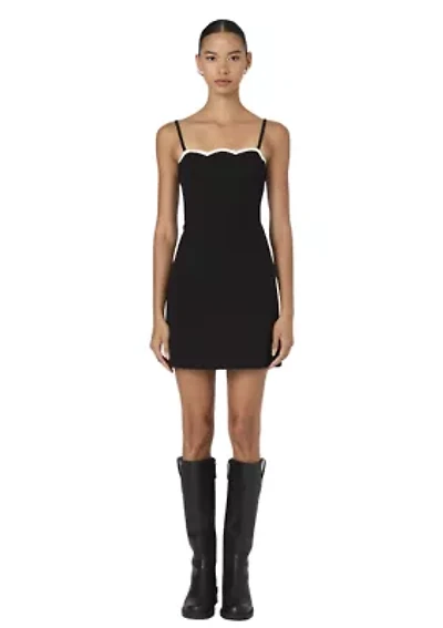 Azra Contrast Mini Dress