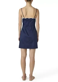 Alexis Scallop Mini Dress