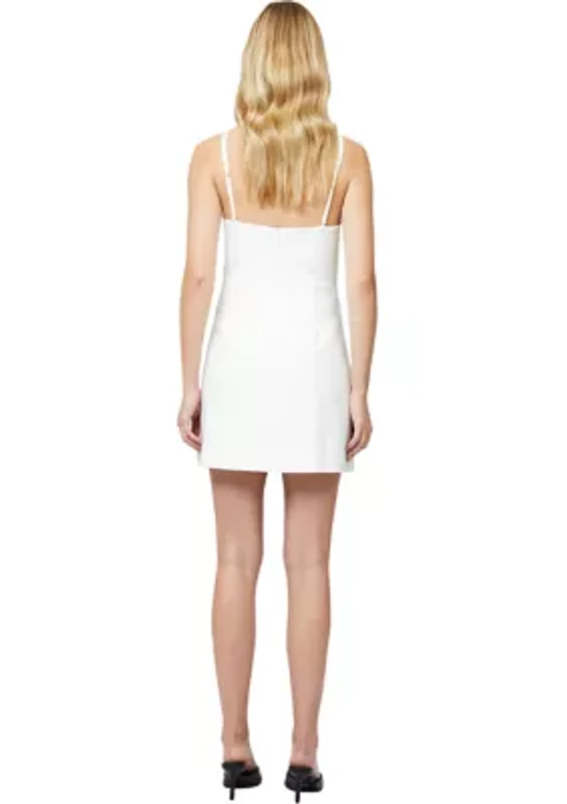 Whisper Square Neck Mini Dress