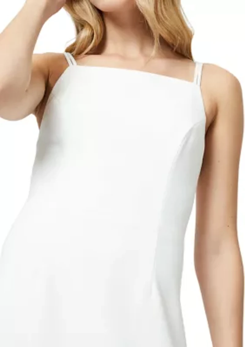 Whisper Square Neck Mini Dress