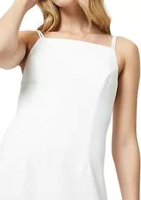 Whisper Square Neck Mini Dress