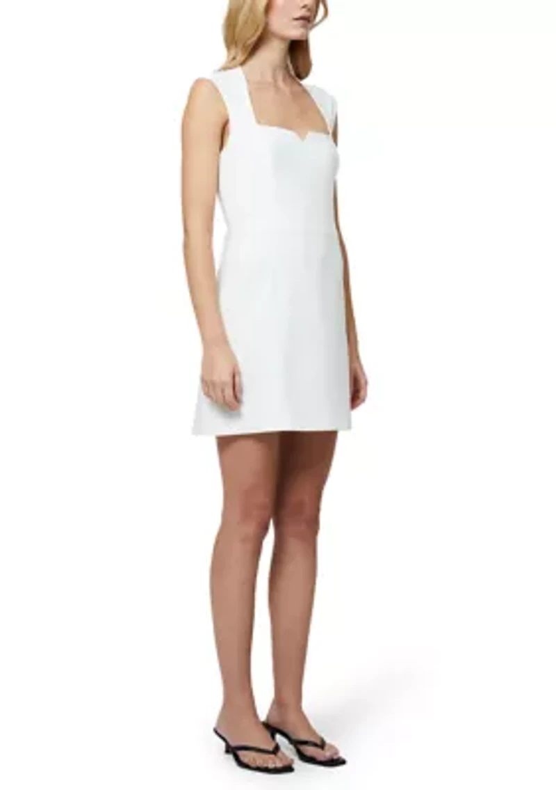 Women's Whisper Notch Square Neck Dress