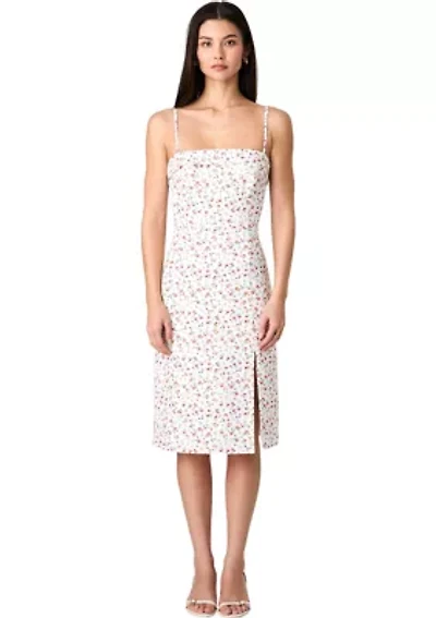 Echo Crepe Strappy Midi Dress