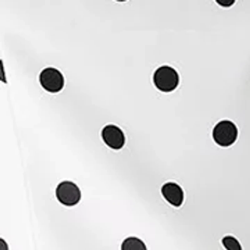 Strappy Polka Dot Midi Dress