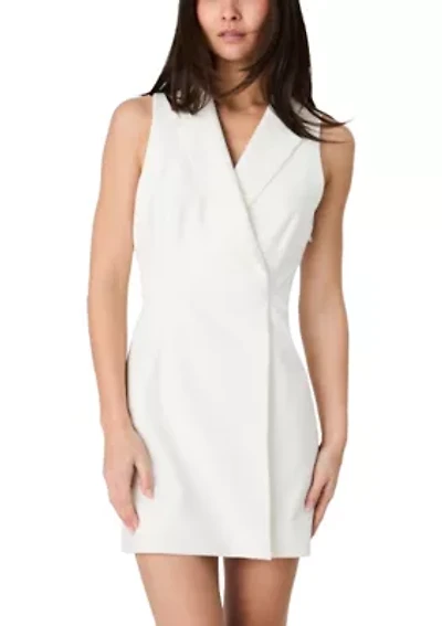 Whisper Double Breasted Mini Dress