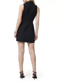 Whisper Double Breasted Mini Dress